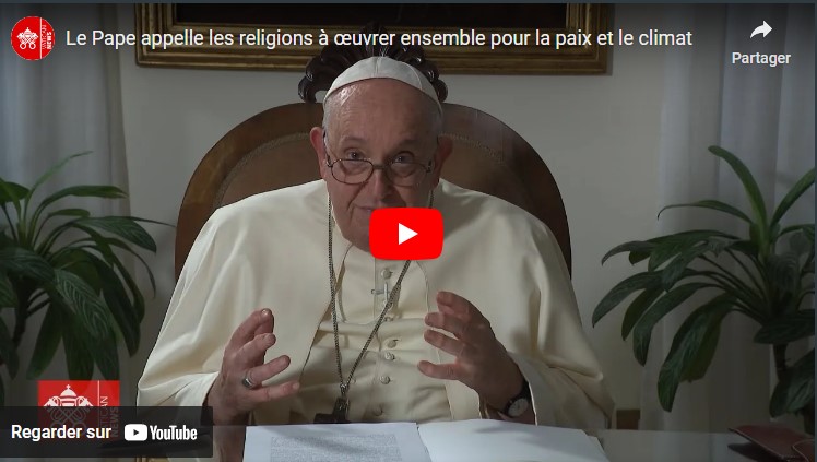  L’Appel du Pape à l’Unité Religieuse pour la Paix Globale et la Protection de notre Planète