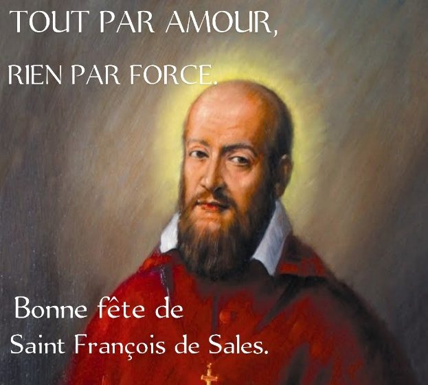  Célébrons la Fête de Saint François de Sales, une ode à la douceur et à la spiritualité salésienne. 🌷🙏